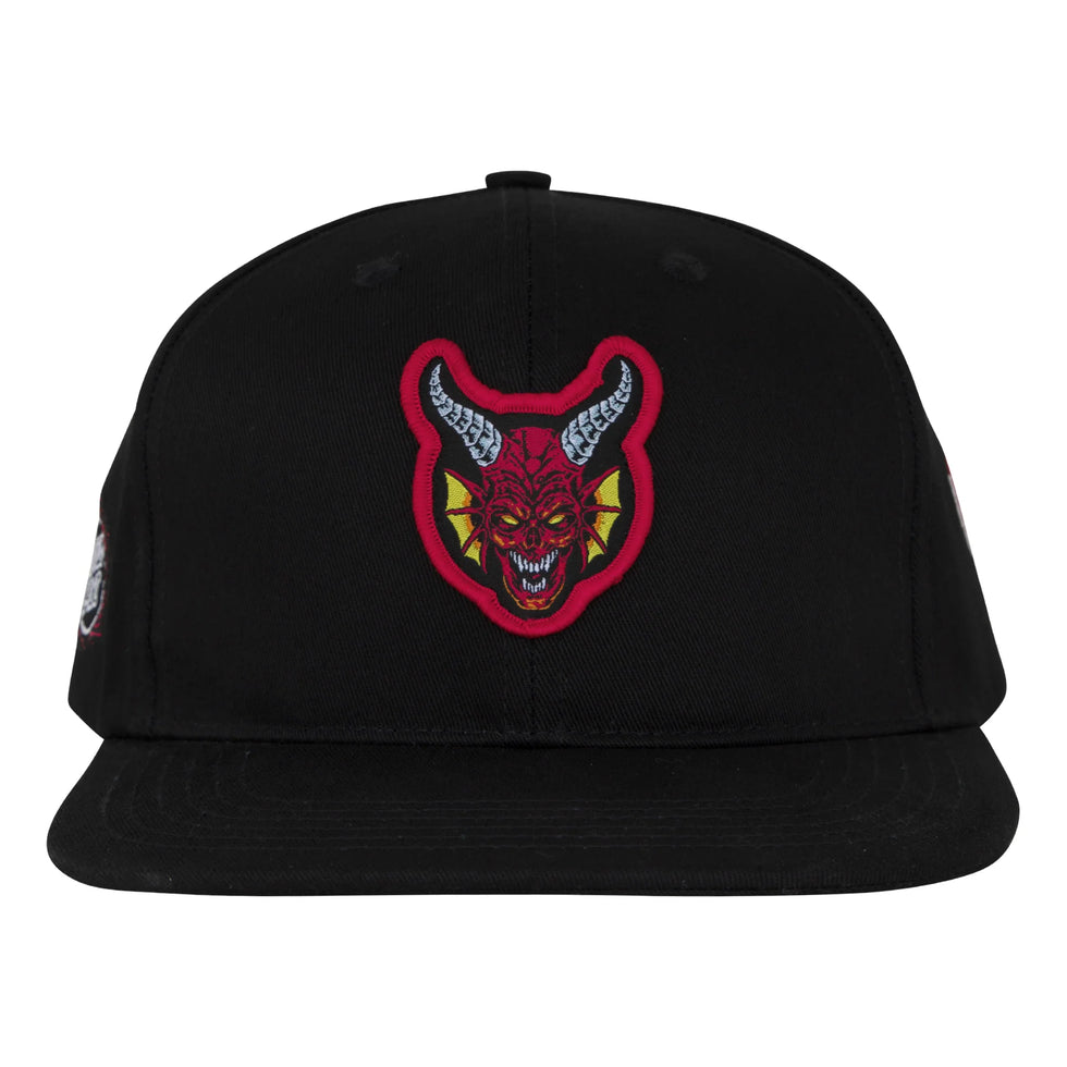 Gorra Stranger Things Hellfire Club Snapback - black