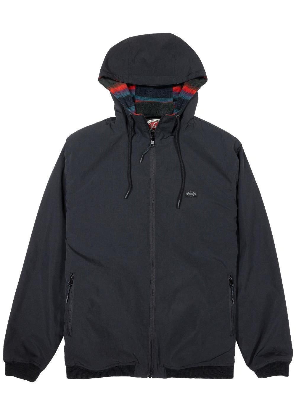 Chaqueta Vissla Sequoia Reversible Jacket - black