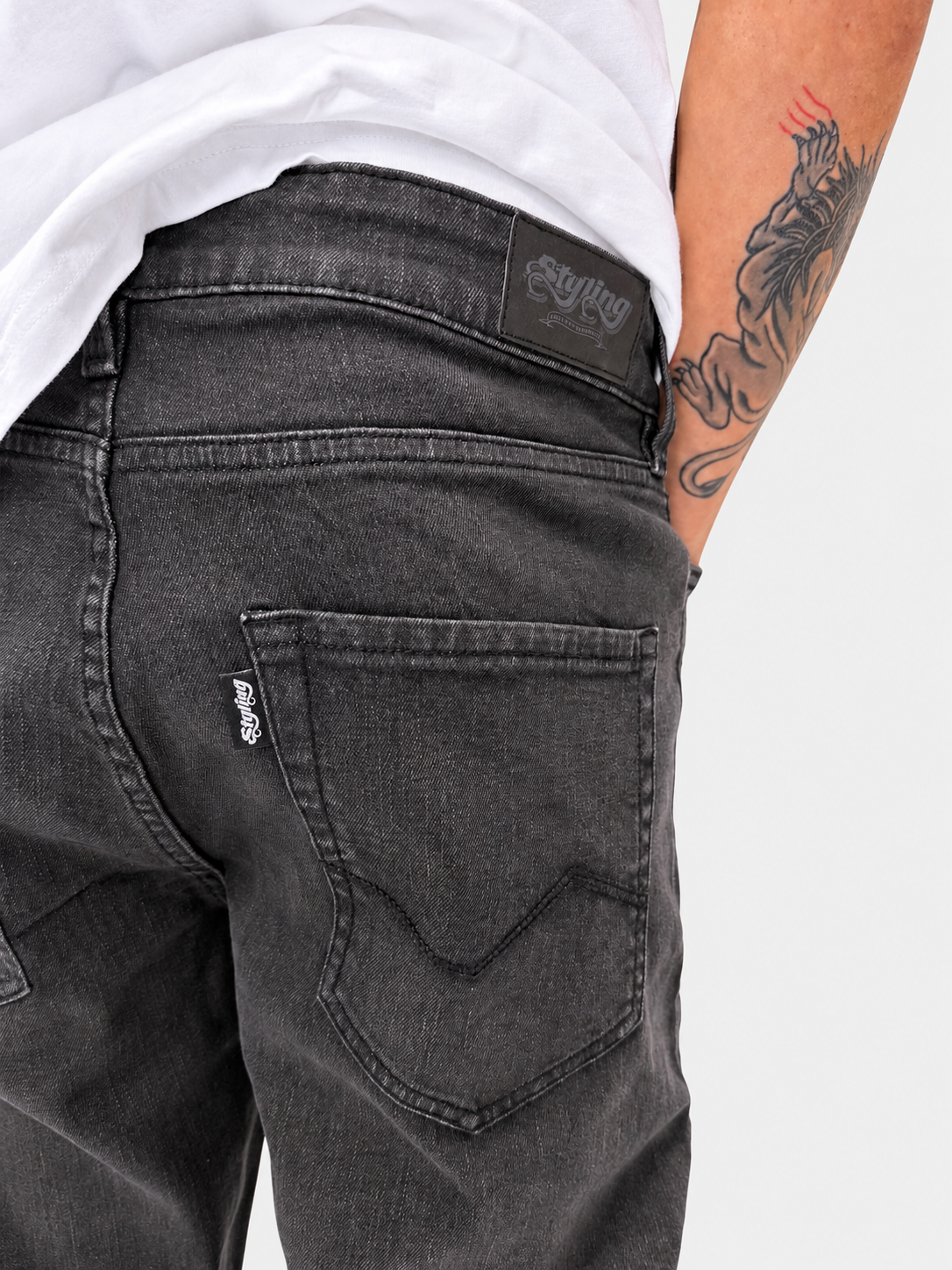 Pantalon Styling Vince Black - black