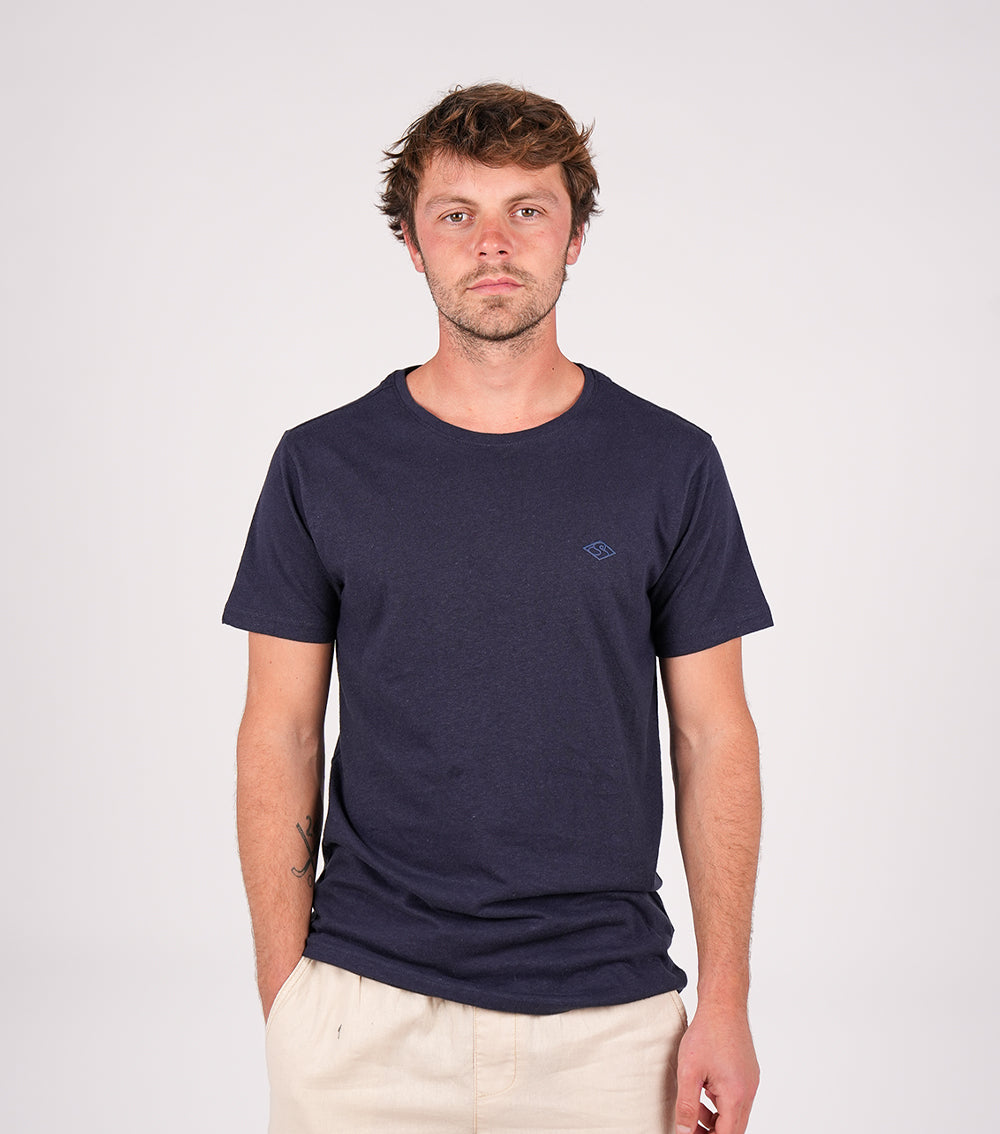 Camiseta Banjo - Dark denim