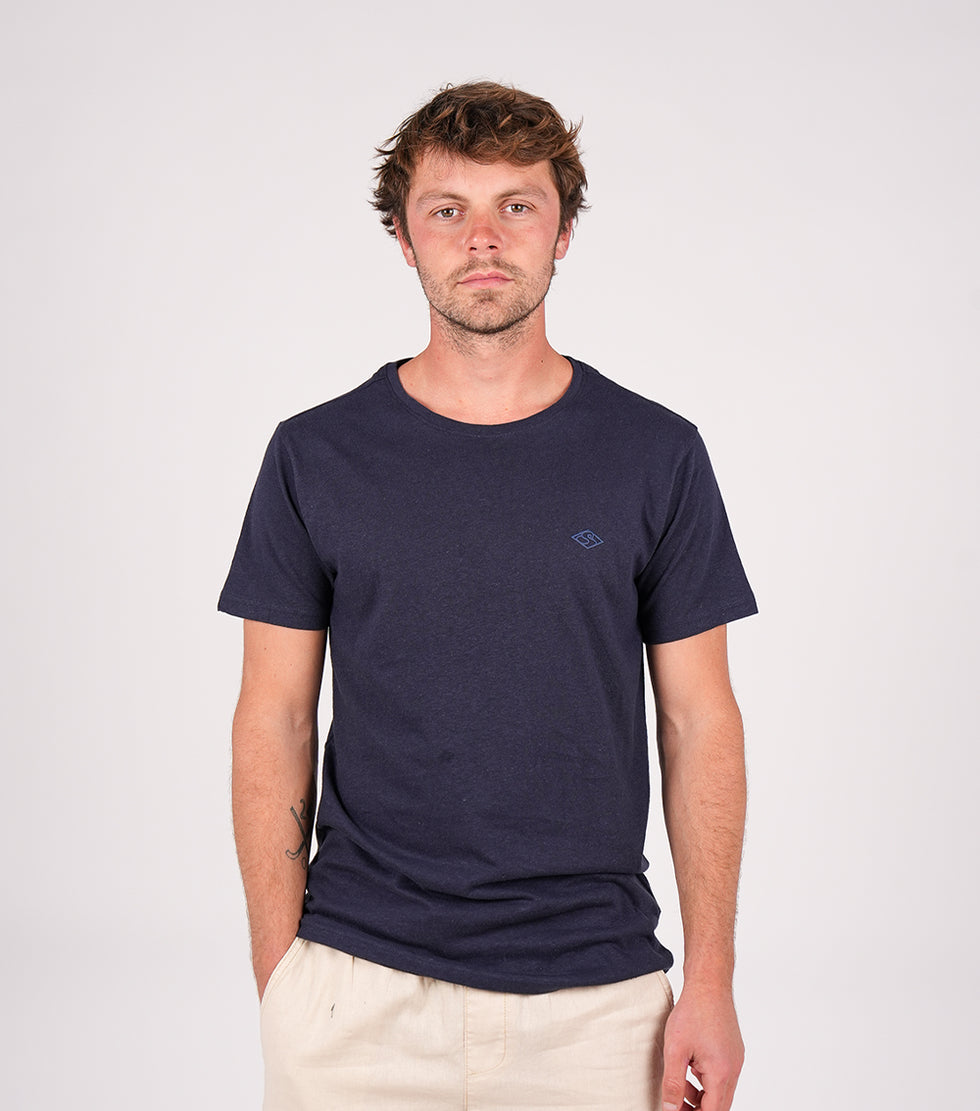 Camiseta Banjo - Dark denim