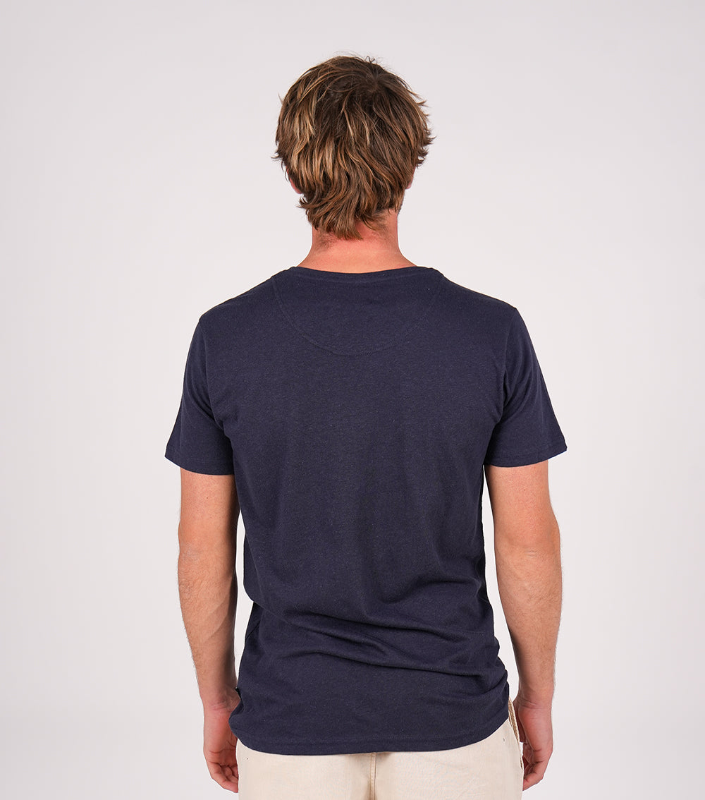Camiseta Banjo - Dark denim