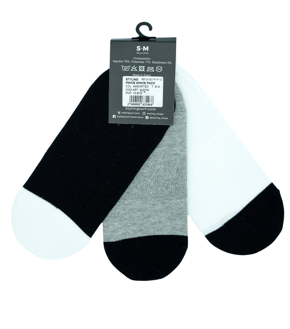 Calcetín Pinkies Pack Assorted - Assorted loading=