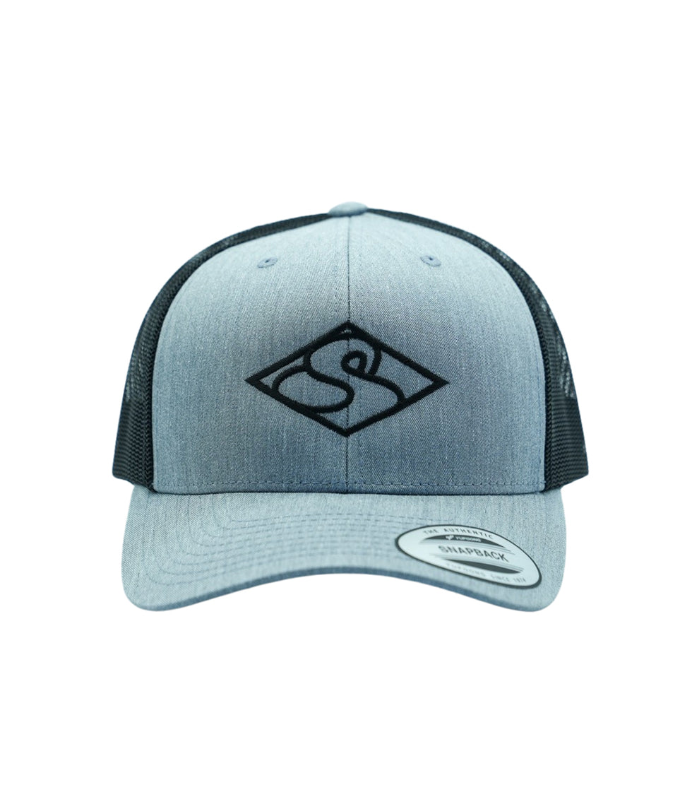 Gorra Styling Logo - Gris claro y negro