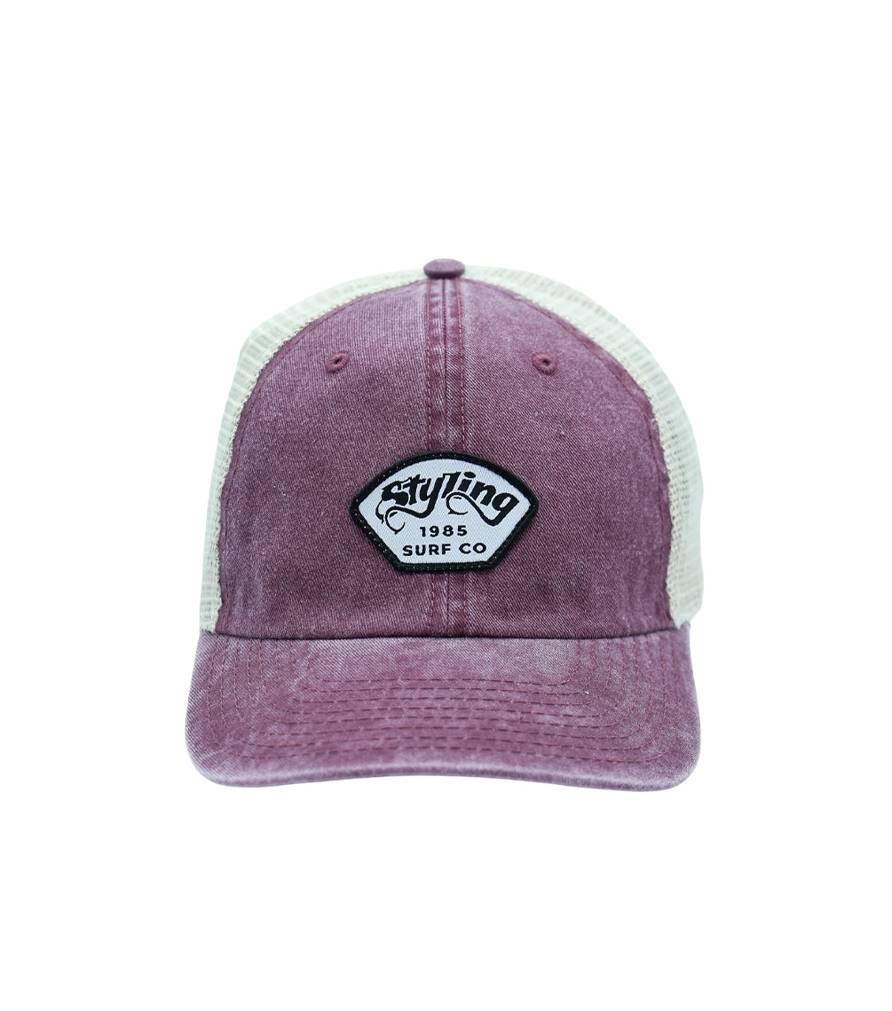 Gorra Styling Surf Co Patch - Burdeos