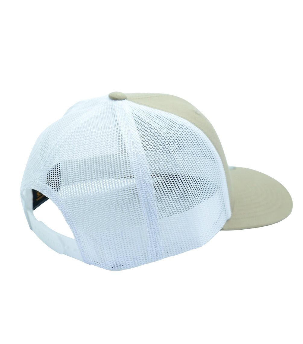 Gorra Styling Surf Patch - Camel y blanco
