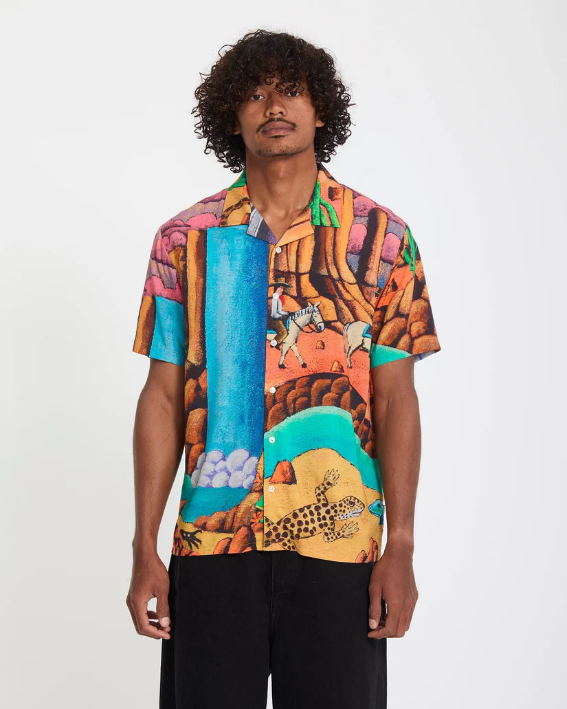 Camisa Volcom Mickey Mason - multi