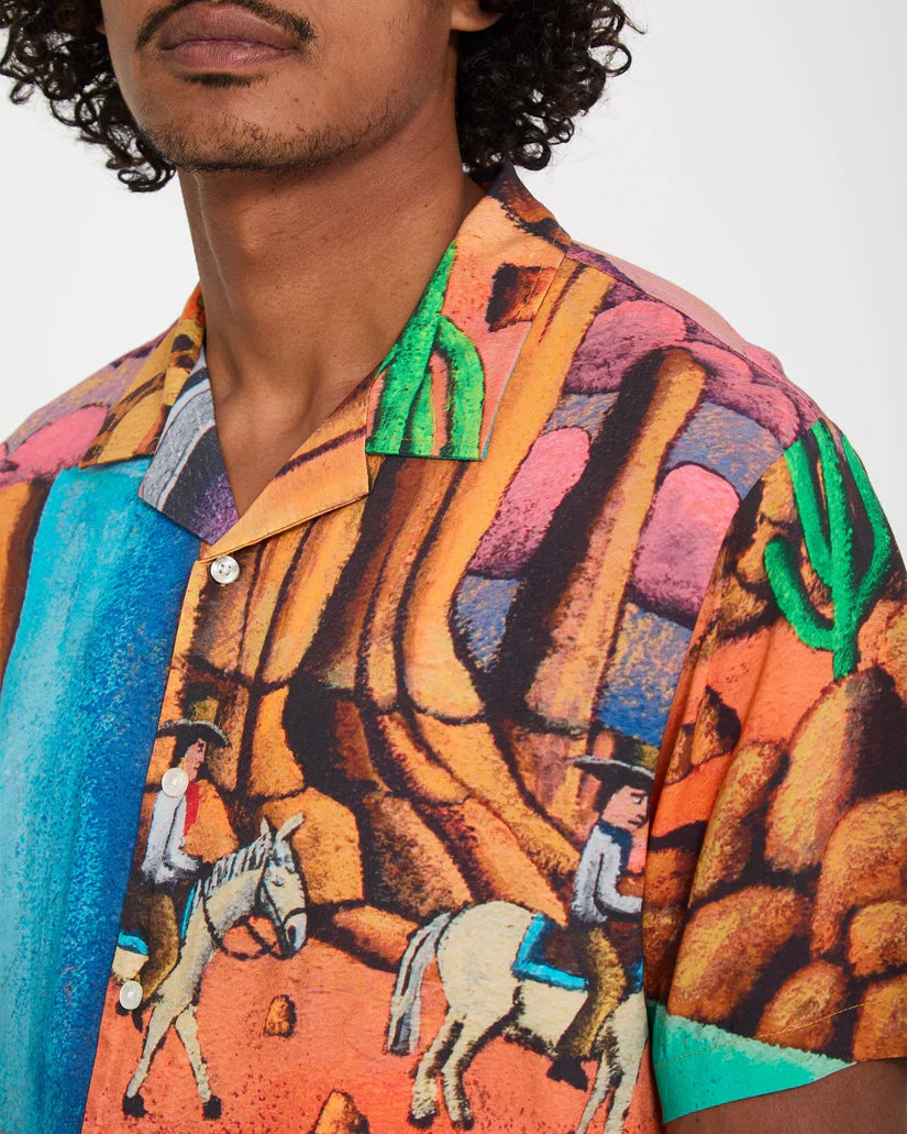 Camisa Volcom Mickey Mason - multi loading=