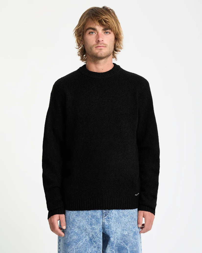 Jersey volcom edmonder ii sweater - black