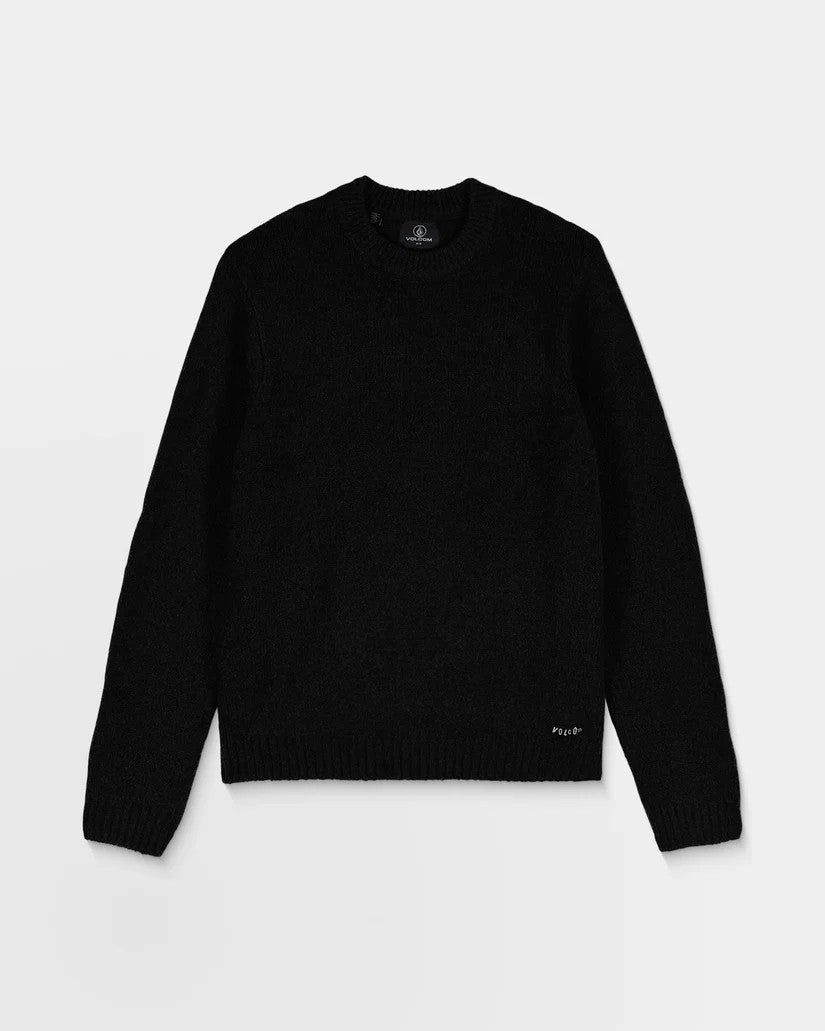 Jersey volcom edmonder ii sweater - black