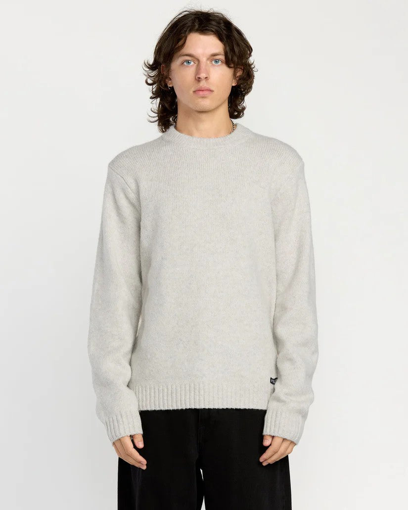 Jersey volcom edmonder ii sweater - dirty white