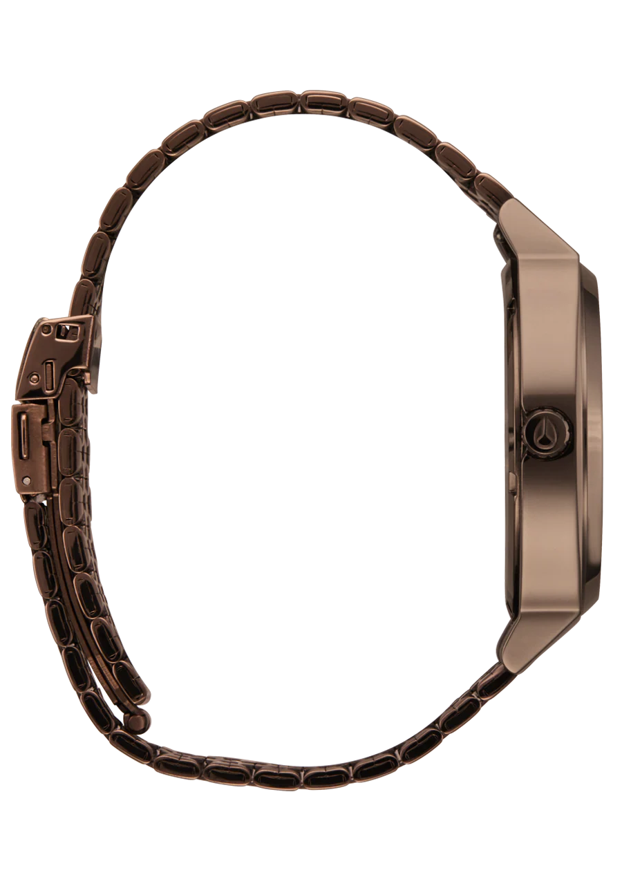 Reloj Nixon Time Teller Solar - chocolate/capuccino