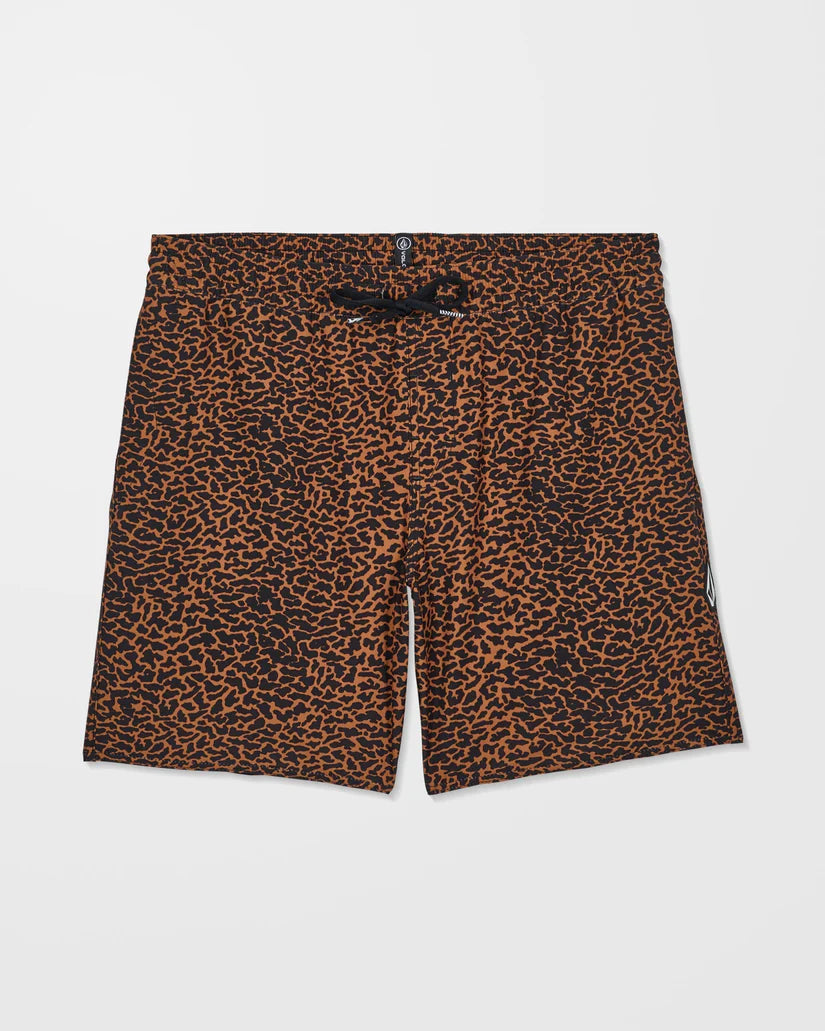 Bañador Volcom Melange Trunk 17 - brown horn