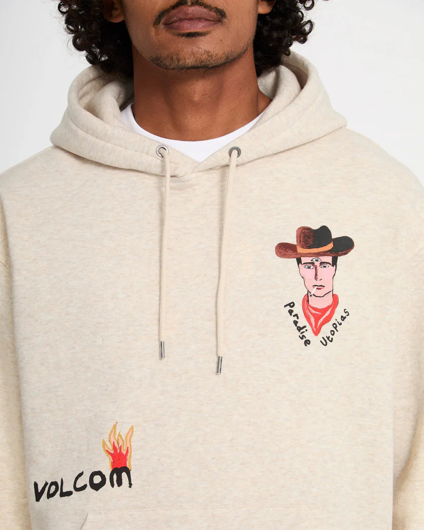 Sudadera Volcom Mickey Mason - dust heather