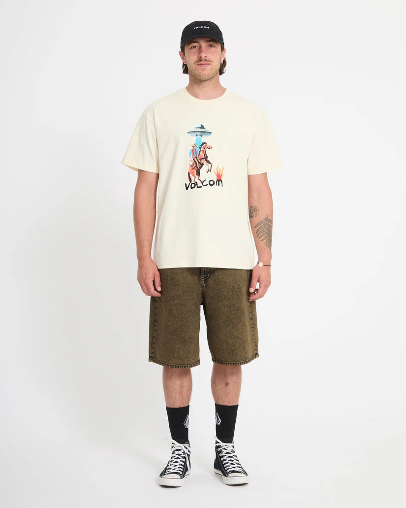 Camiseta Volcom Mickey Mason - dirty white