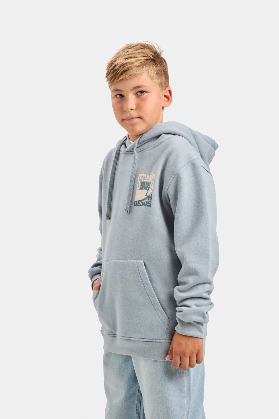 Sudadera Surf Disings - Plomo loading=