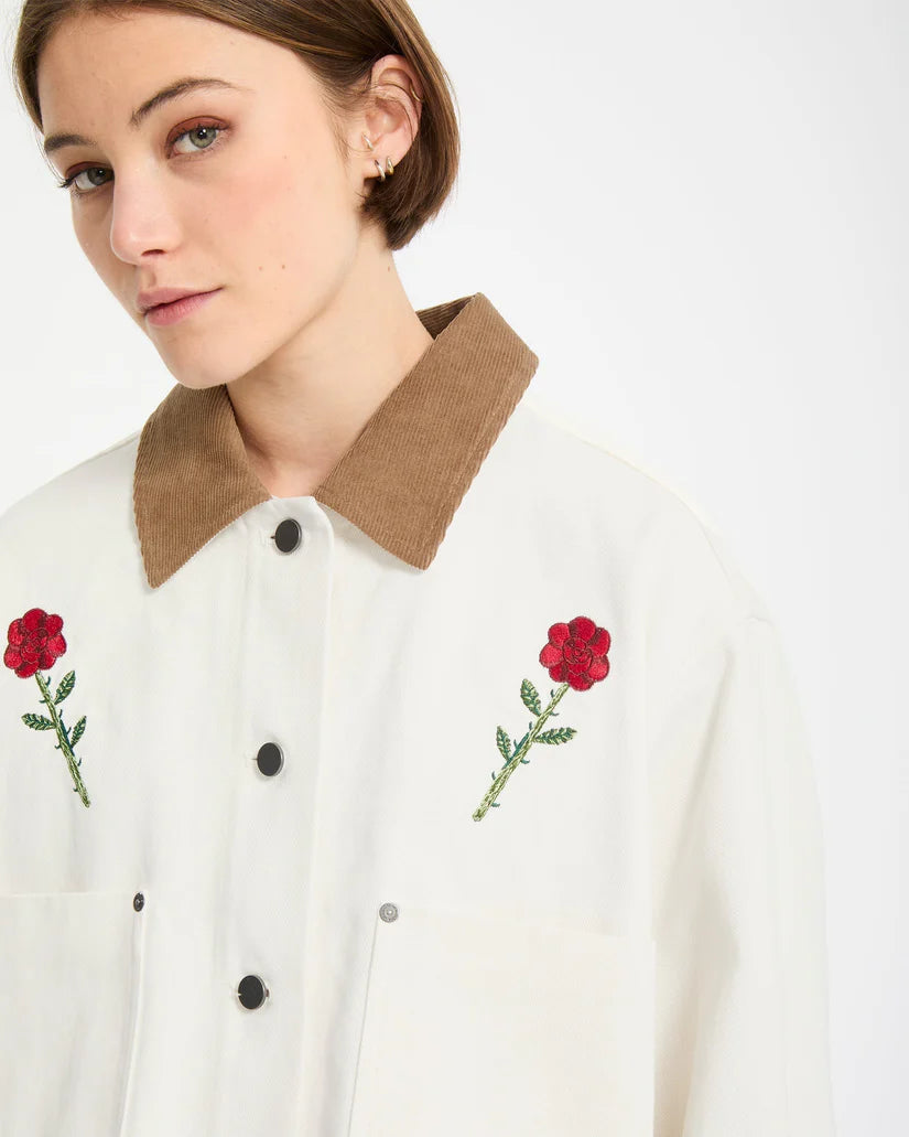 Chaqueta Volcom FA Mickey Mason Jaket - off white loading=