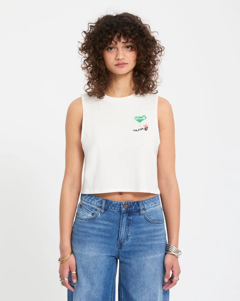 Camiseta Volcom FA Mickey Mason Tank - off white