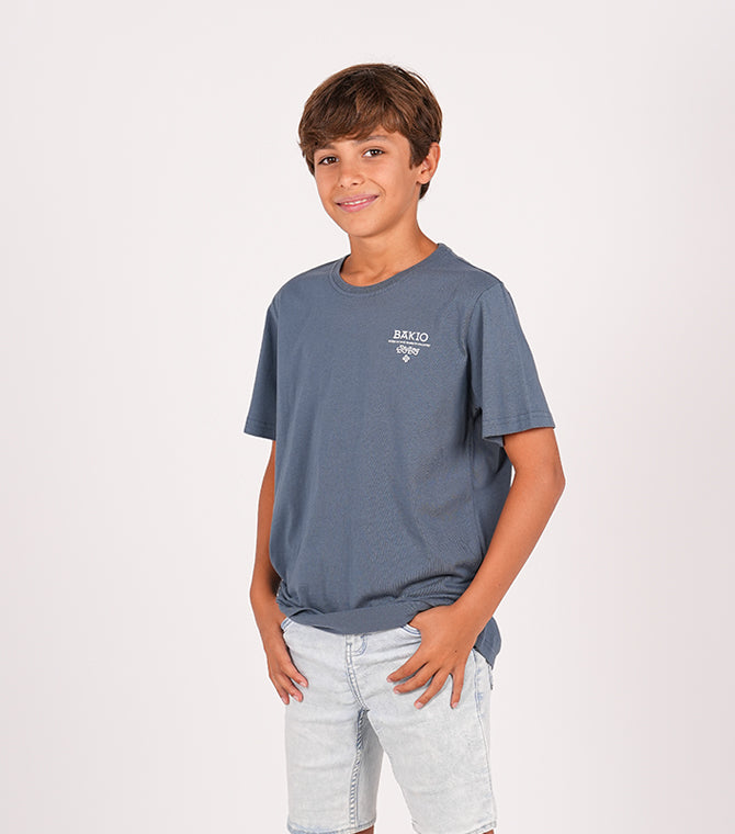 Camiseta Bakio - Indigo loading=