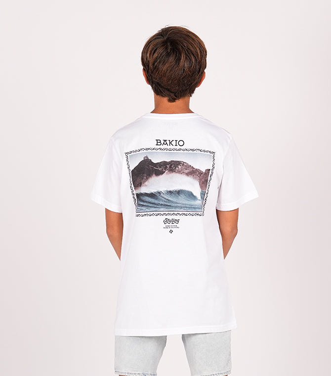 Camiseta Bakio - Blanco