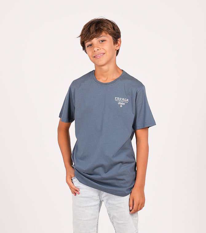 Camiseta  Ereaga - Indigo loading=