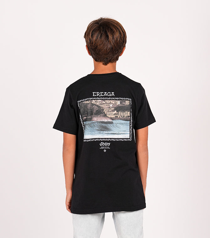 Camiseta Ereaga - Negro