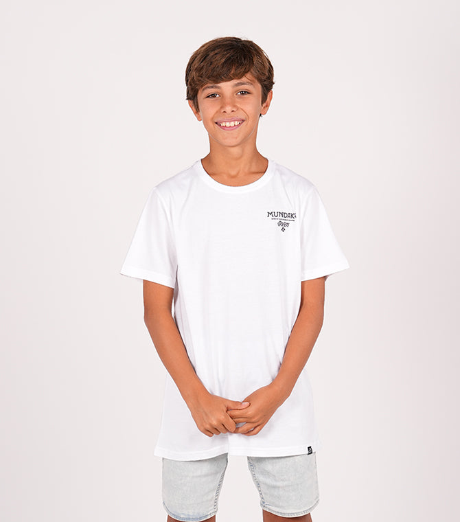 Camiseta Mundaka - Blanco loading=