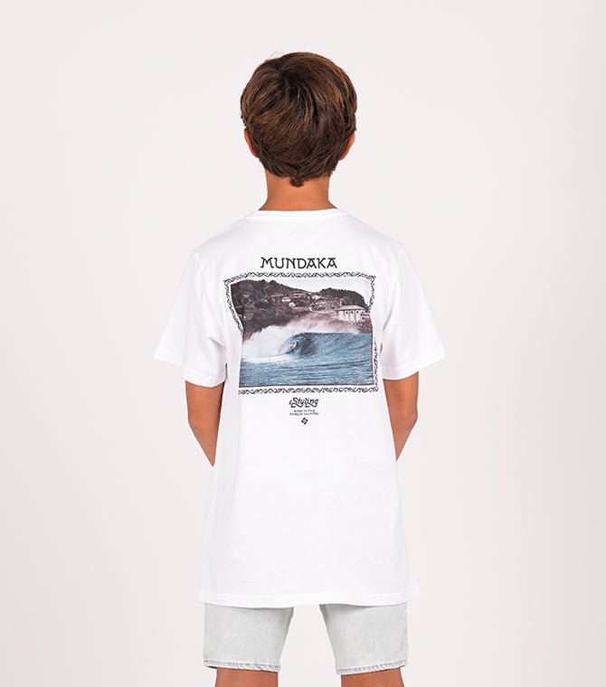 Camiseta Mundaka - Blanco