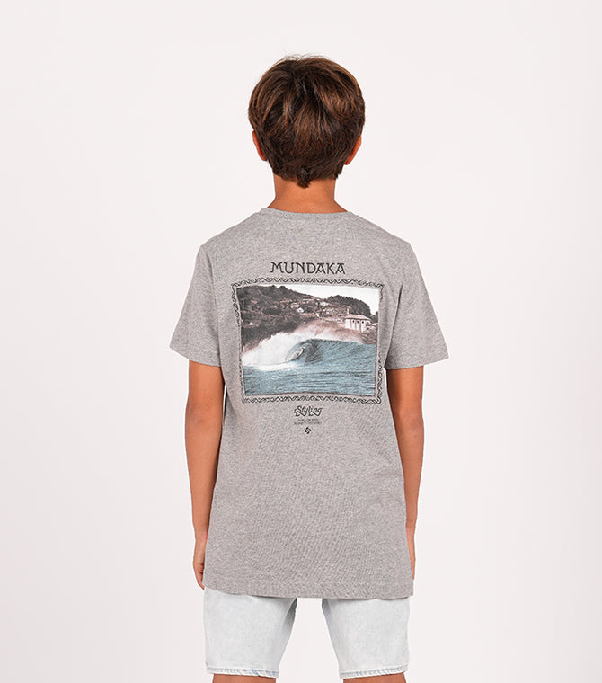 Camiseta Mundaka - Gris