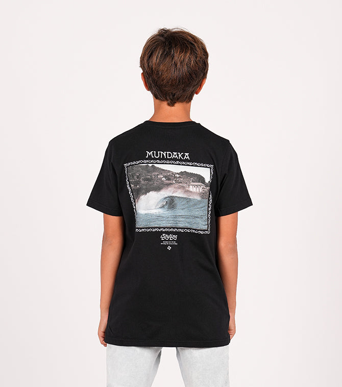 Camiseta Mundaka - Negro