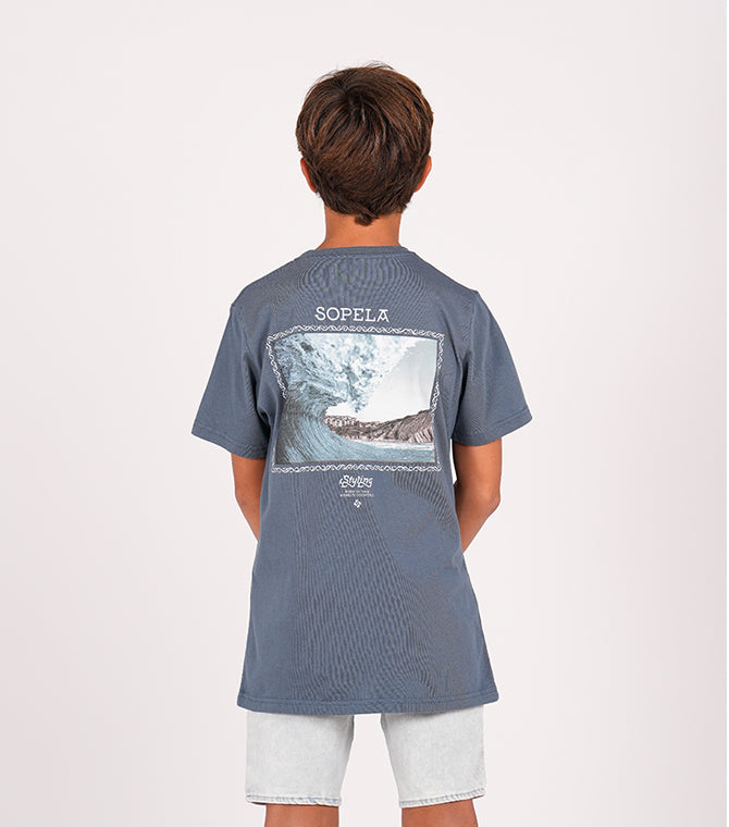 Camiseta Sopelana - Indigo