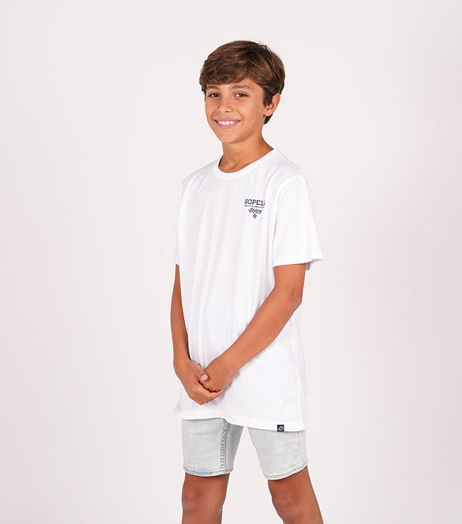 Camiseta Sopelana - blanco