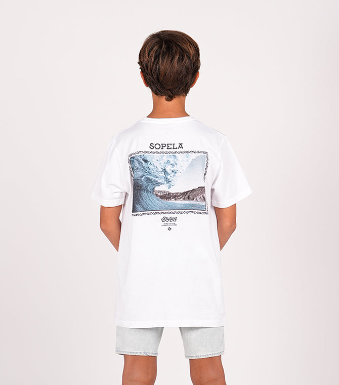 Camiseta Sopelana - blanco
