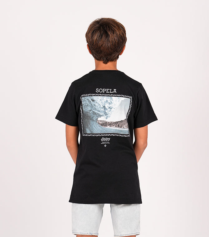 Camiseta Sopelana - Negro