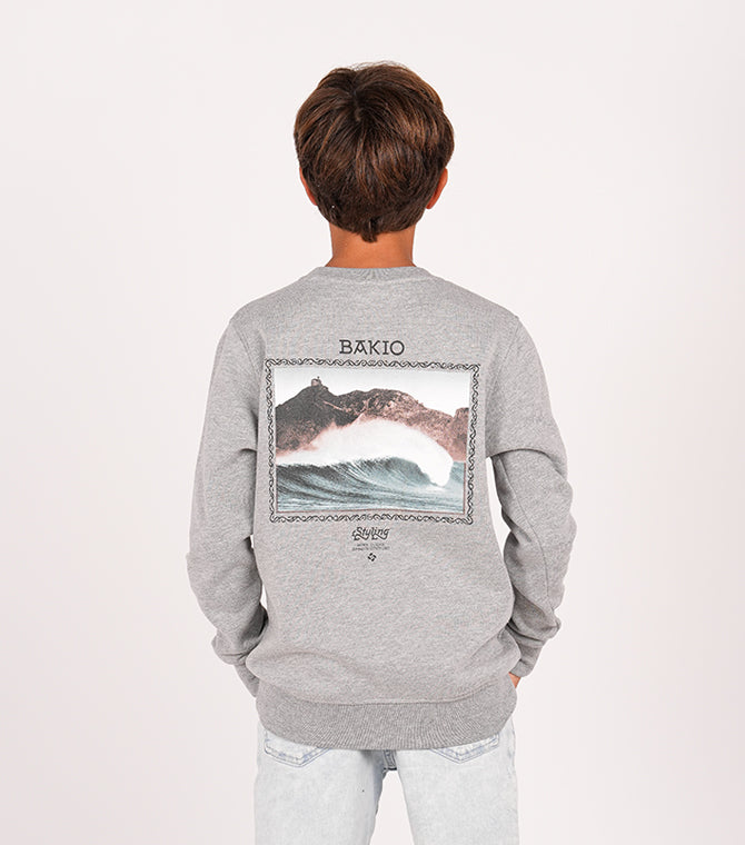 Sudadera Bakio - gris