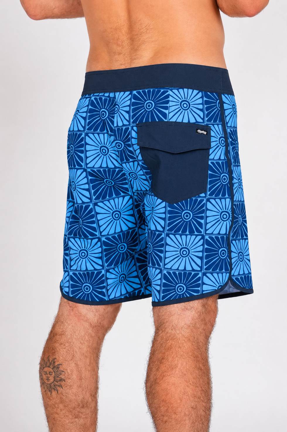 Bañador Styling Chess Azul - blue