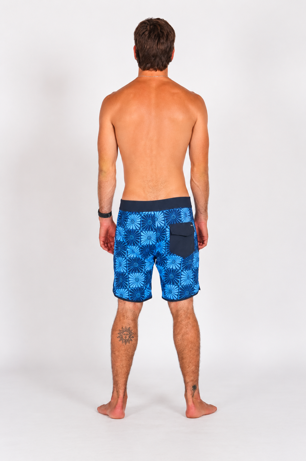 Bañador Styling Chess Azul - blue