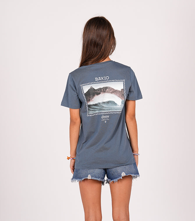 Camiseta Bakio - Indigo