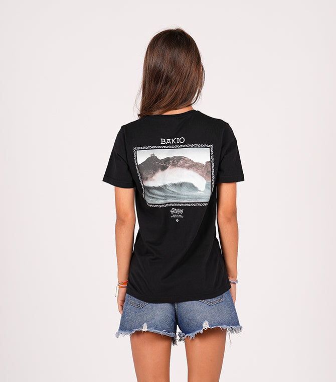Camiseta Bakio - Negro