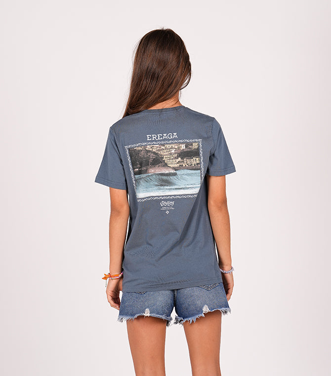 Camiseta  Ereaga - Indigo