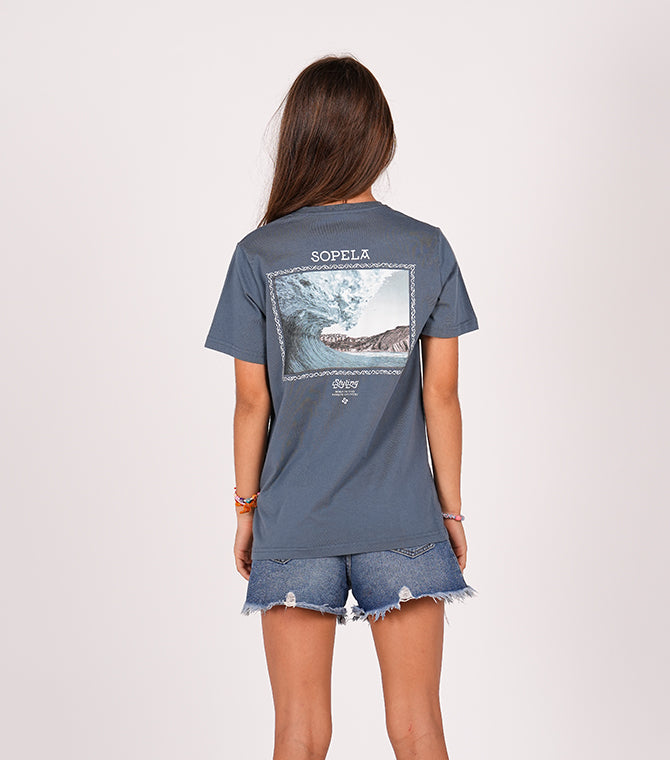 Camiseta Sopelana - Indigo