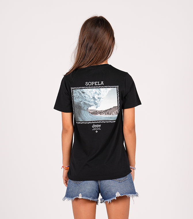 Camiseta Sopelana - Negro