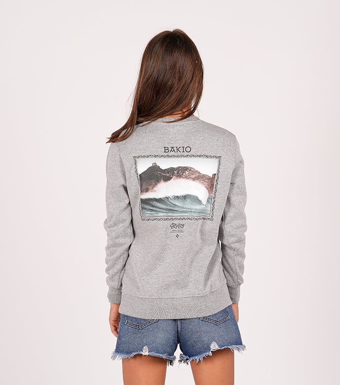 Sudadera Bakio - gris