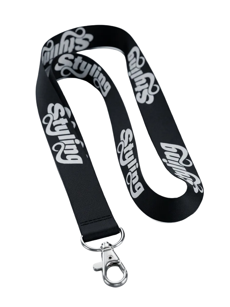 Llavero Styling Lanyard - negro