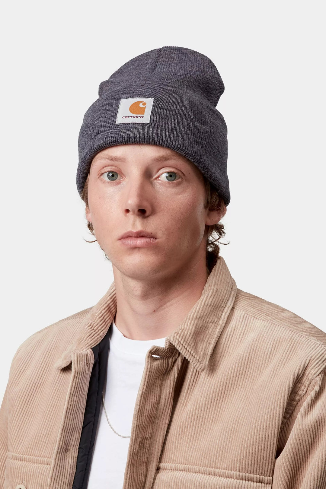 Gorro Carhartt Wip Acrylic Watch - Gauge Dark Grey Heather