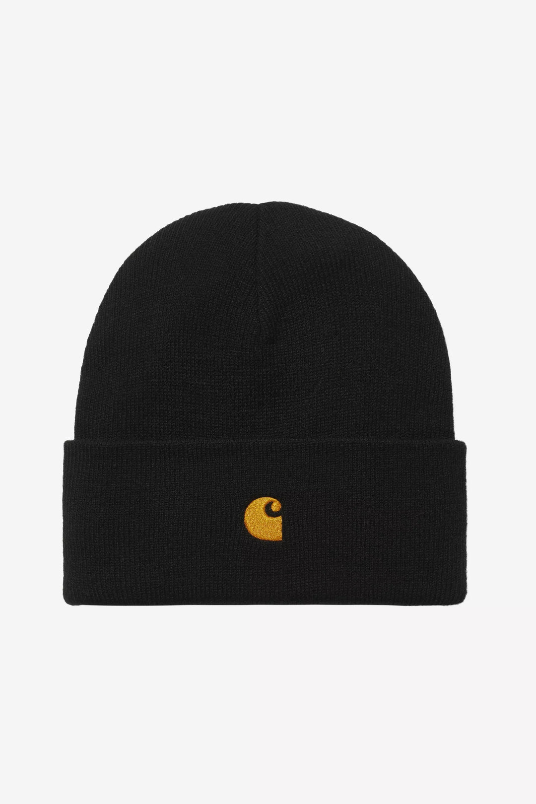 Gorro Carhartt Wip Chase Beanie - Black / Gold