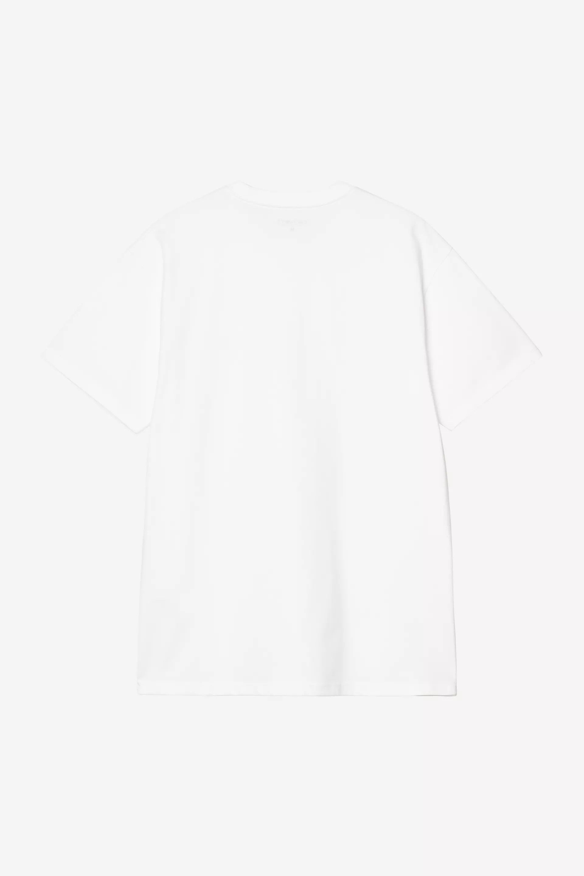 Camiseta Carhartt Wip S/S Chase - white / gold