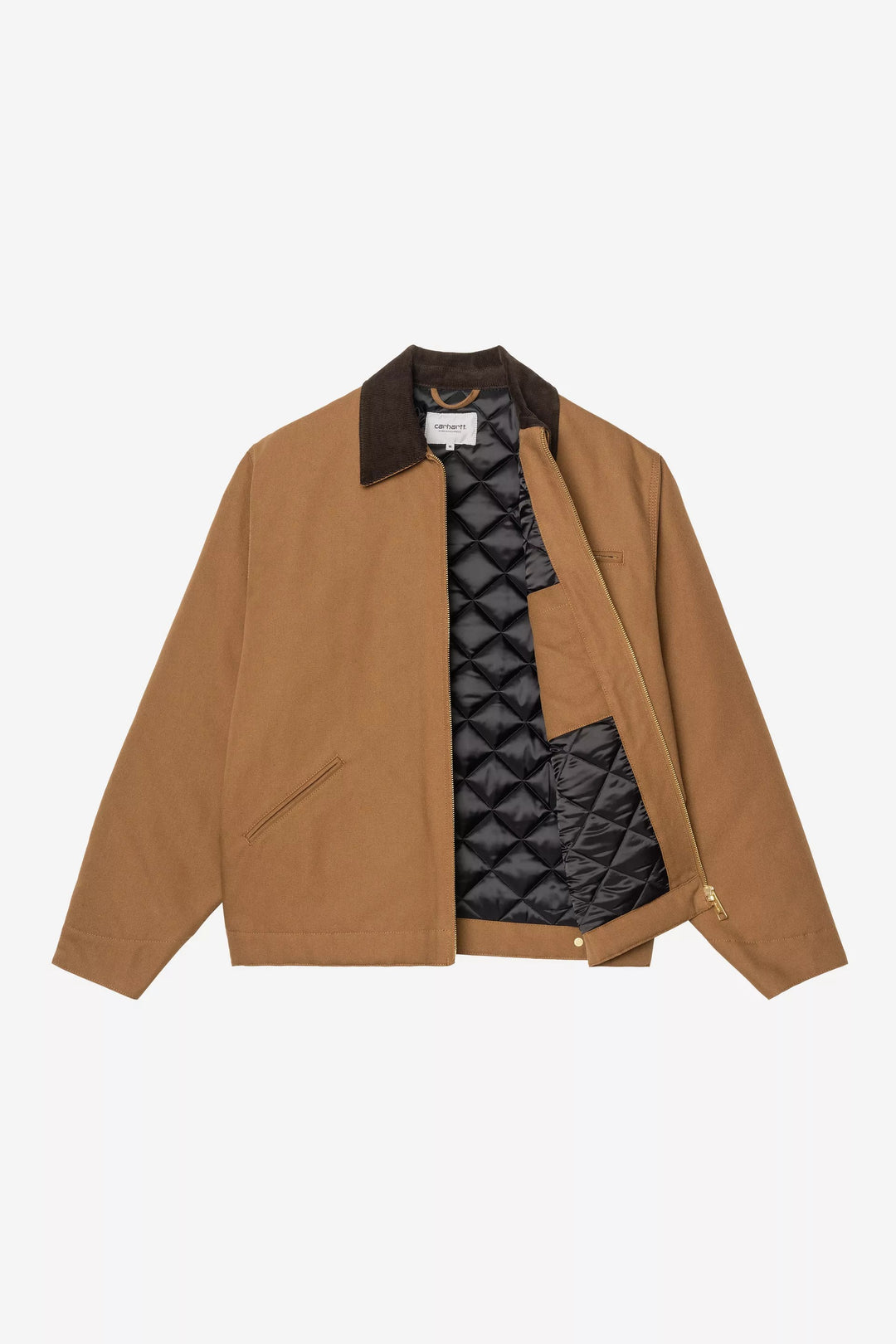 Chaqueta Carhartt wip og detroit jacket - wip h brown / tobacco rigid