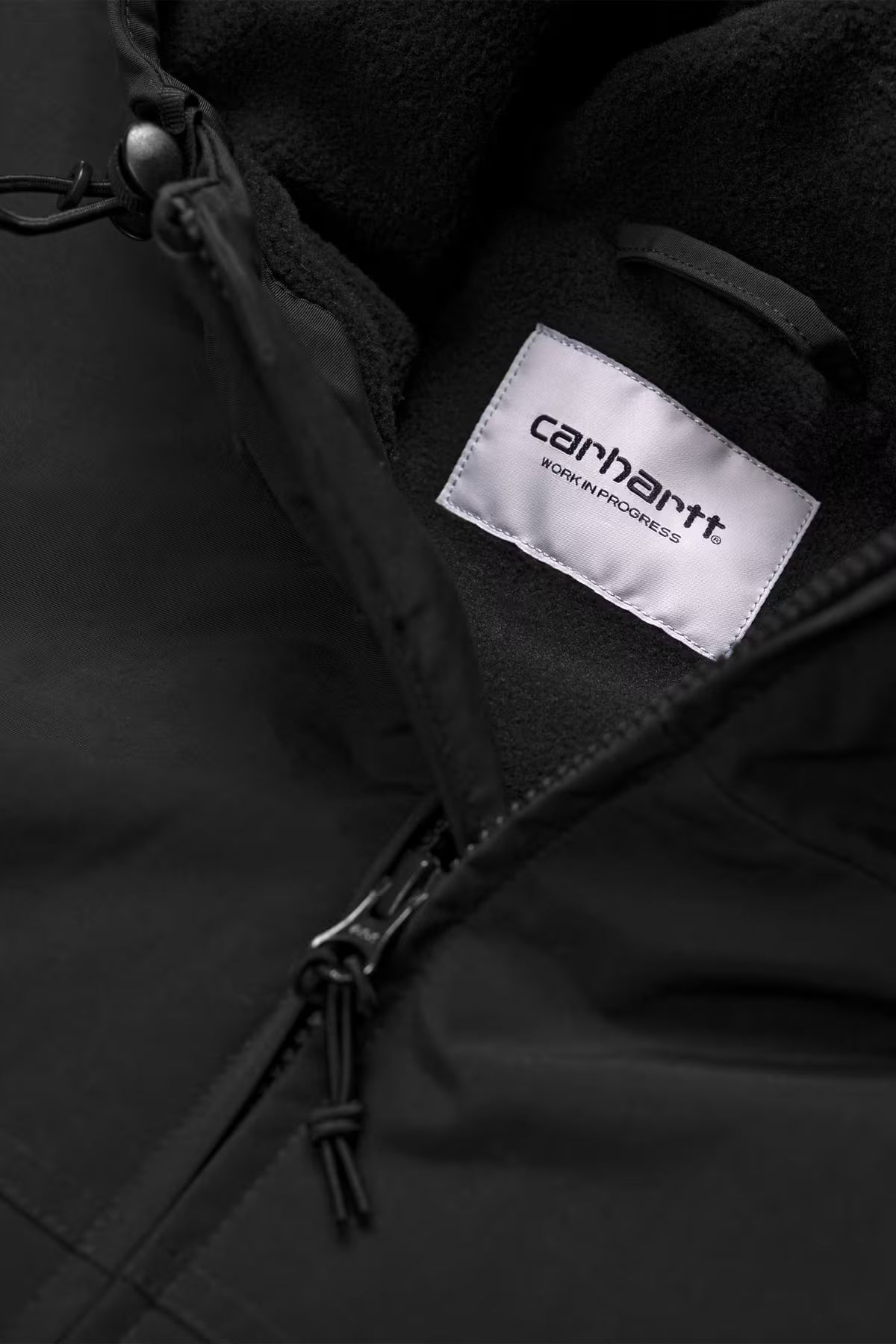 Chaqueta Carhartt Wip Hooded Sail - black / white