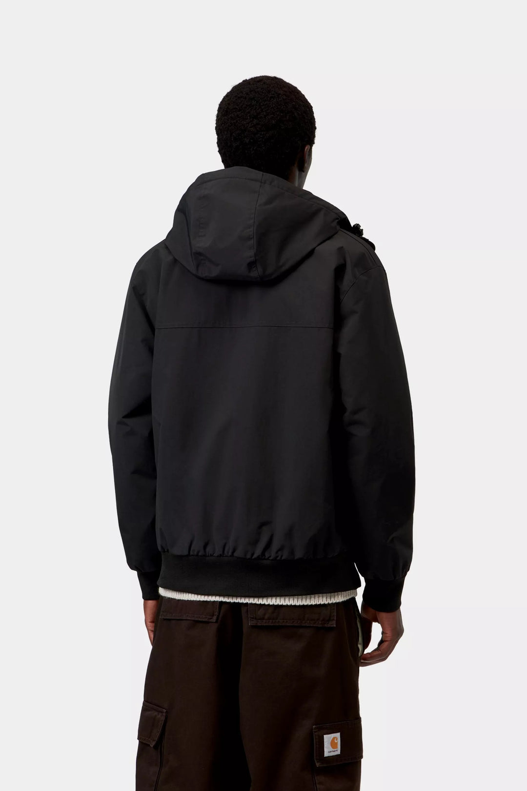 Chaqueta Carhartt Wip Hooded Sail - black / white